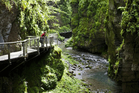 in het hart van de Baskische bergen