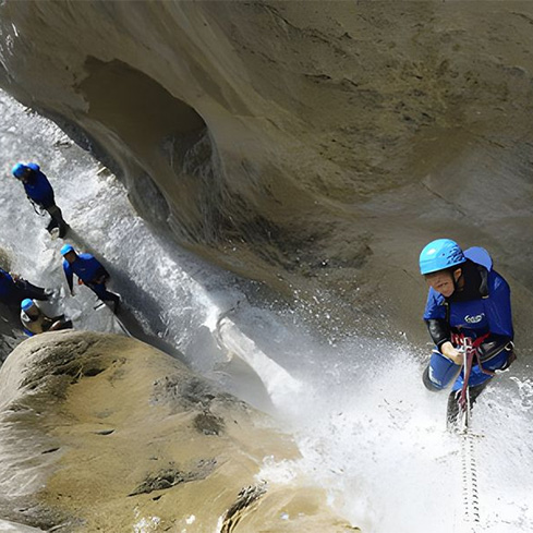 Wo kann man im Baskenland Canyoning betreiben?