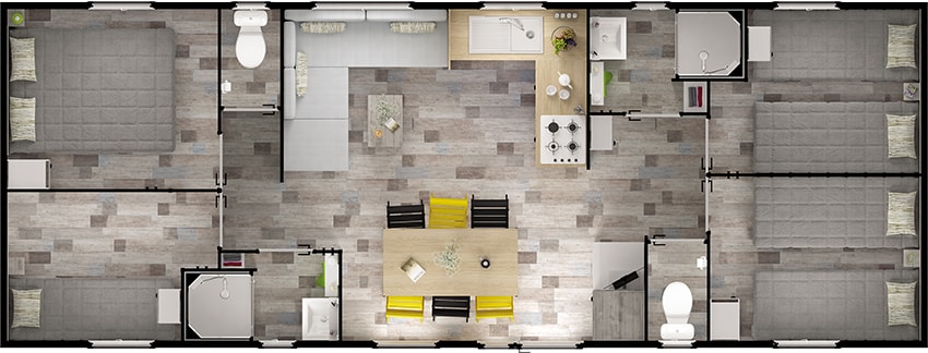 Cottage Verdon 8 p 4 Ch 2 Sdb *** clim