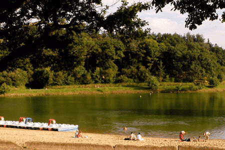disfruta de la playa y de la natación
