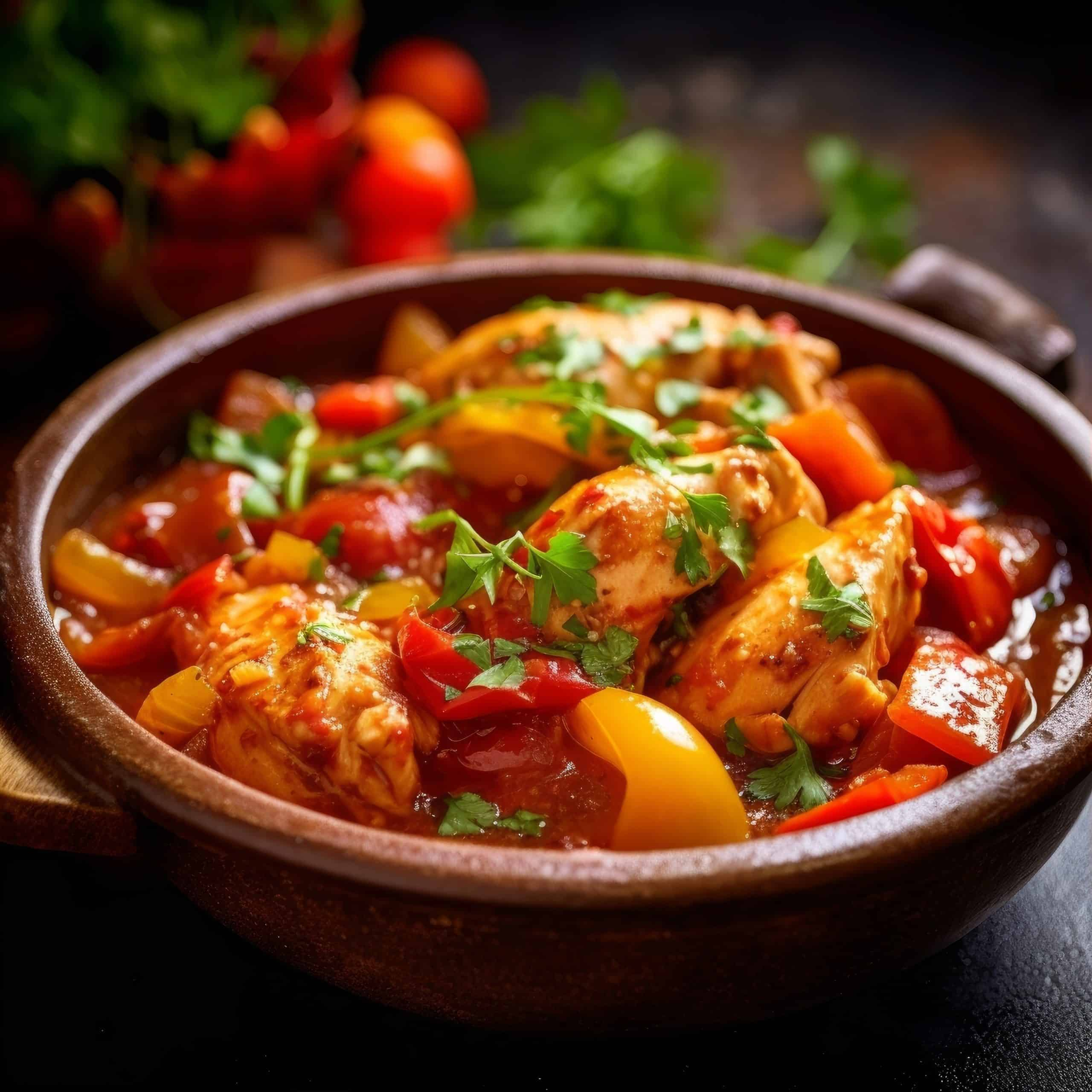 kip basquaise schotel