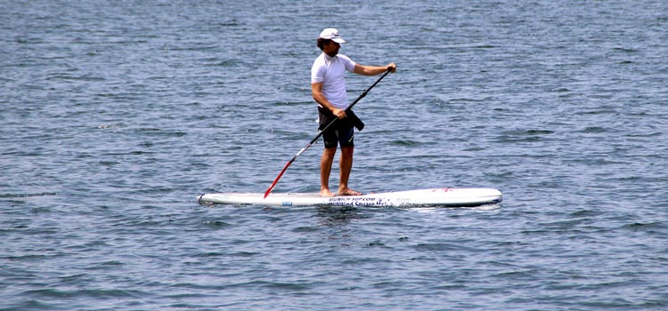 paddle au lac d hourtin