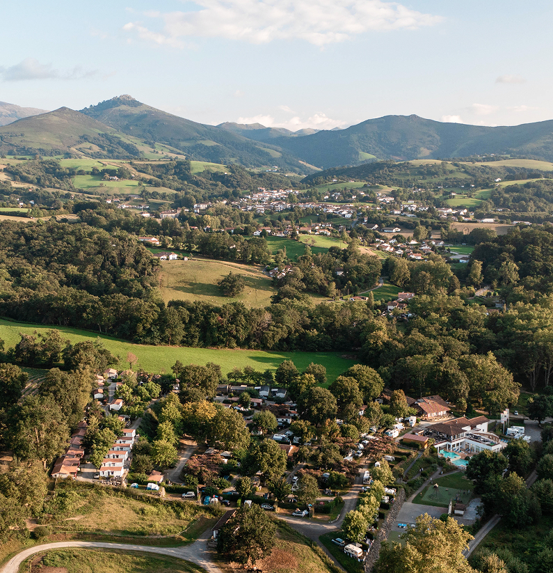 camping biper gorri en el país vasco