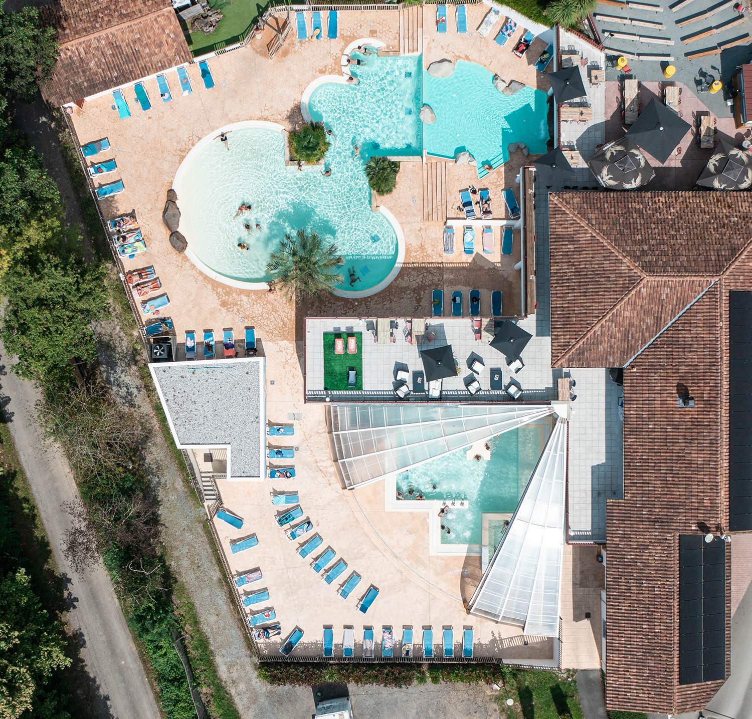 camping piscine pays basque