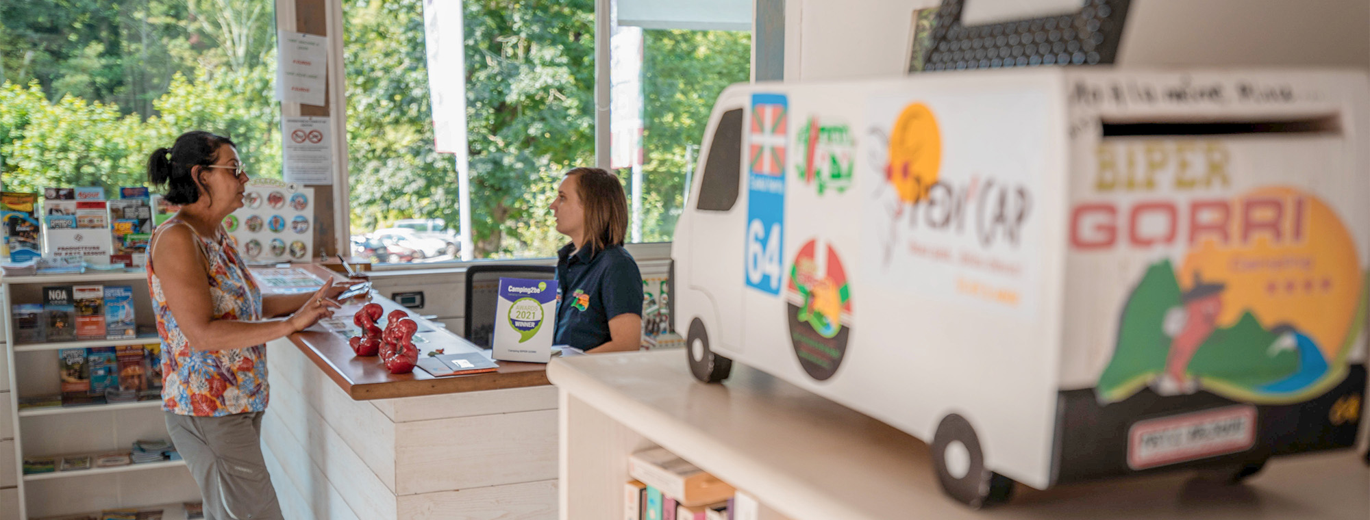 documentos útiles camping biper gorri pays basque