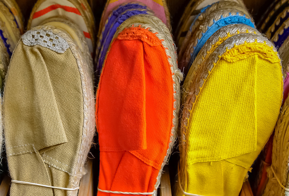 baskische Espadrilles